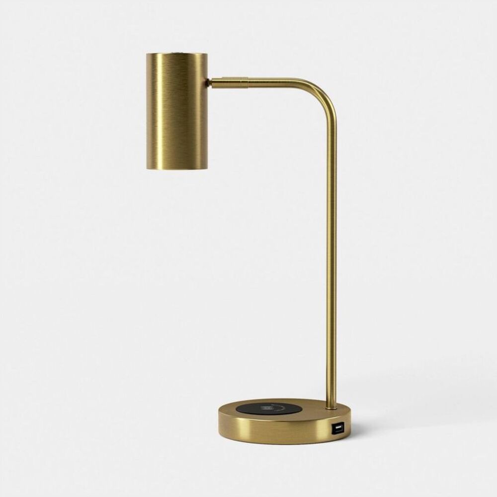 Room Essentials - Dean Table Lamp (Includes LED Light Bulb) - Room E Gold